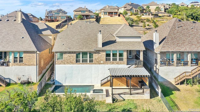 view of rear view of house