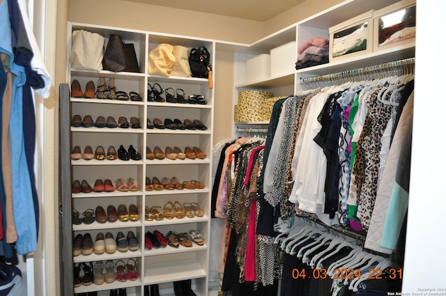 view of spacious closet