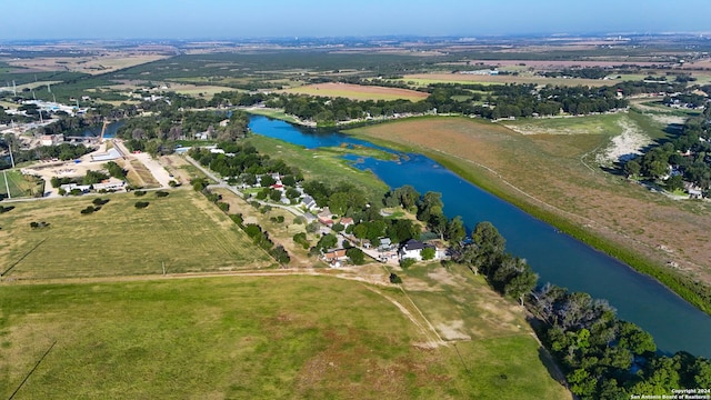735 Hot Shot Ln, Mcqueeney, TX 78123 - bird's eye view with a water view