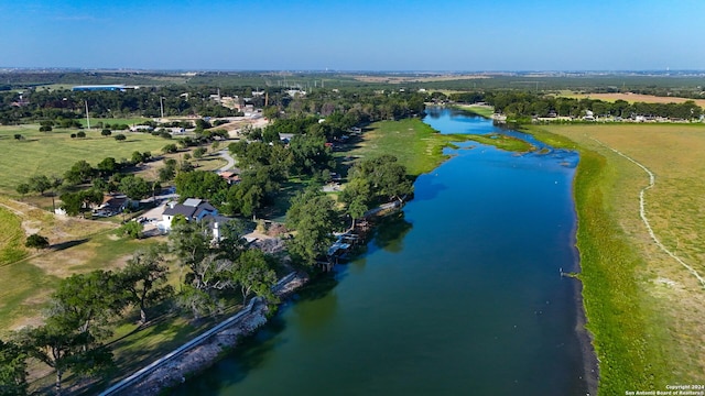 735 Hot Shot Ln, Mcqueeney, TX 78123 - aerial view with a water view