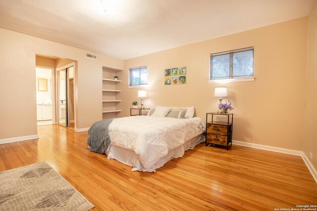 living room featuring hardwood / wood-style floors