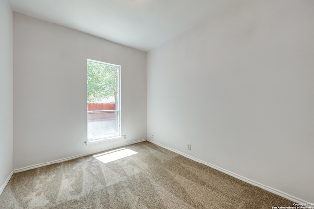 unfurnished room with carpet