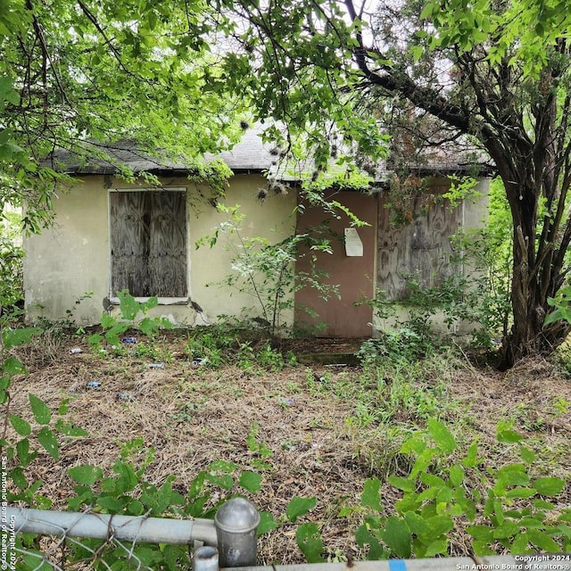 view of property exterior