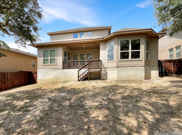 view of rear view of house