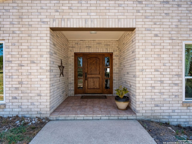 view of property entrance