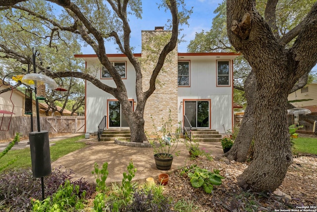 view of rear view of house