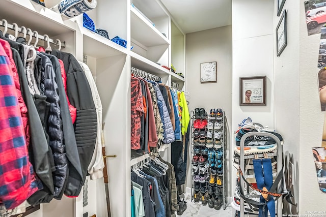 view of spacious closet