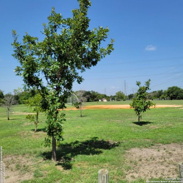 surrounding community featuring a lawn