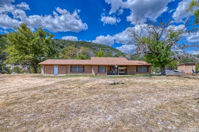 view of ranch-style house