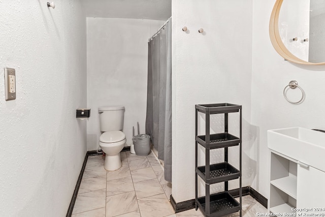 bathroom with toilet