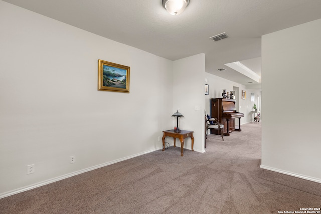 empty room with carpet floors