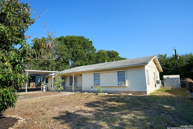 view of ranch-style house