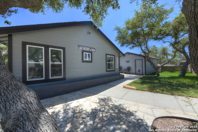 exterior space featuring a patio area