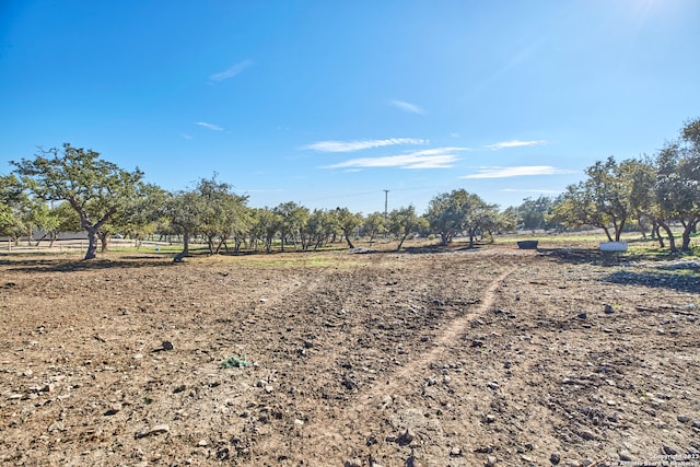 exterior space featuring a rural view