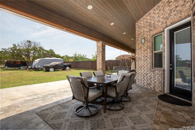 view of patio / terrace