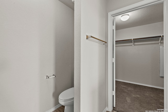 bathroom with toilet