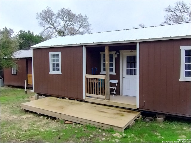 view of rear view of house