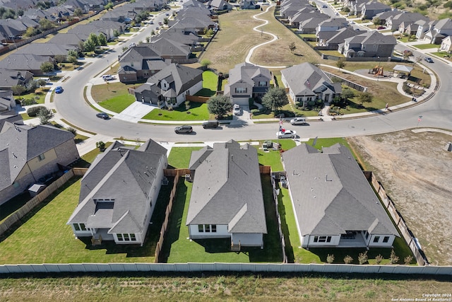 drone / aerial view featuring a residential view