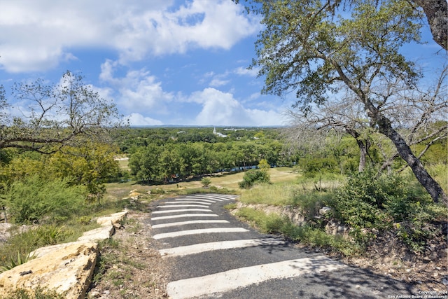 view of road