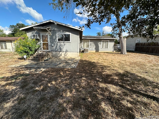 view of rear view of property