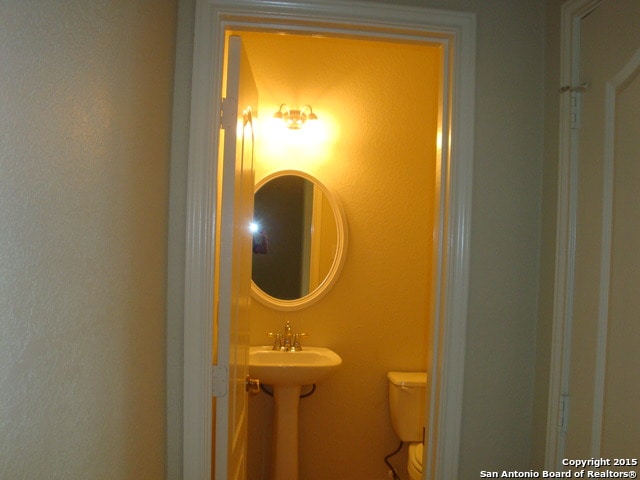 bathroom with toilet