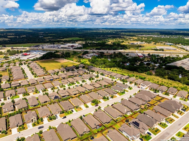 bird's eye view featuring a residential view