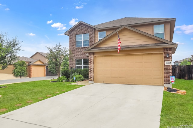 view of front of house featuring a front yard