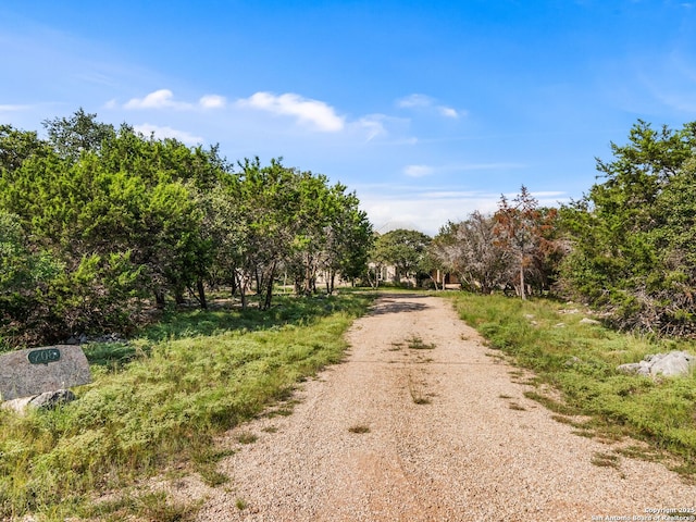 view of road