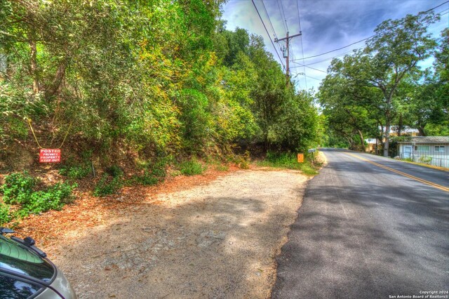 view of road