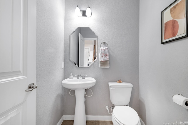 bathroom with toilet