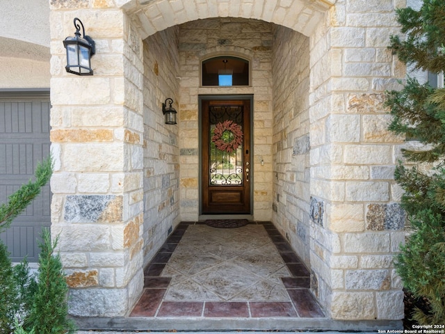 view of property entrance