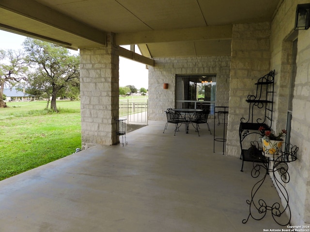 view of patio / terrace