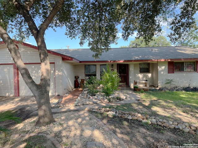 view of ranch-style house