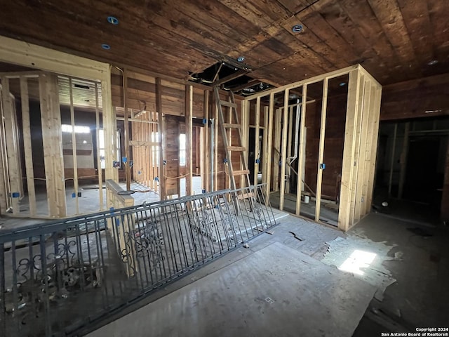 1322 Hays St, San Antonio, TX 78202 - miscellaneous room featuring wood ceiling
