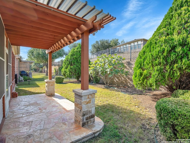 12526 Rapids Pass, San Antonio, TX 78253 - view of yard with a patio