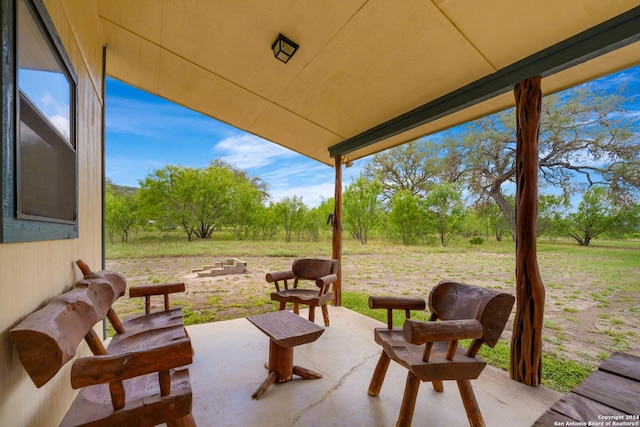 view of patio