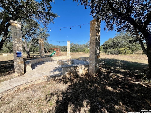 236 Tequila Sunrise, Concan, TX 78838 - view of yard