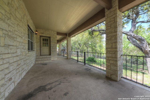 view of patio