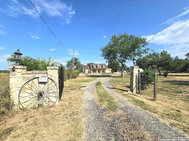 view of street