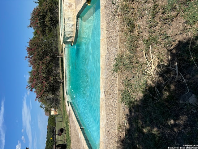 view of pool