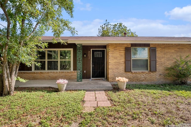 view of ranch-style house