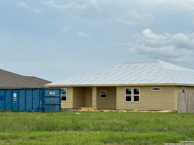 view of back of house