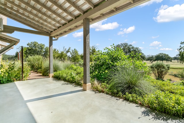 view of patio