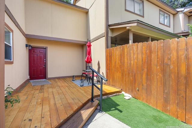 12019 Ashrock Ct, San Antonio, TX 78230 - exterior space featuring fence