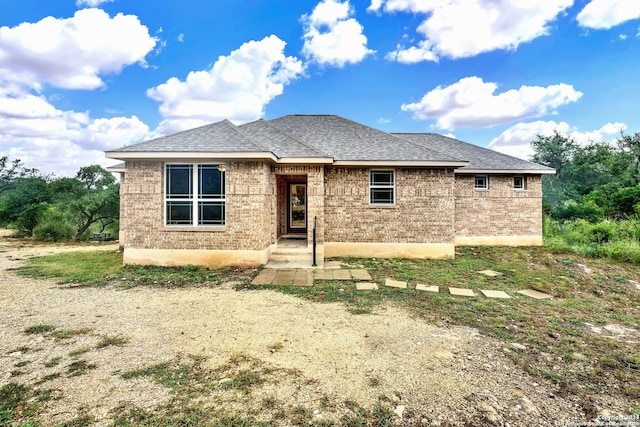 view of front of home featuring a patio area