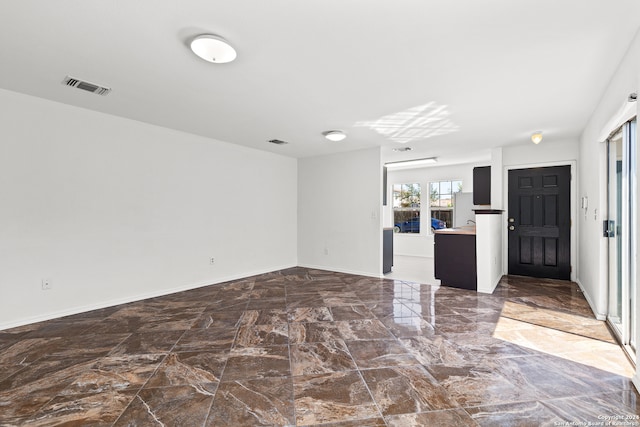 view of unfurnished living room