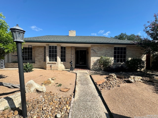 view of ranch-style house