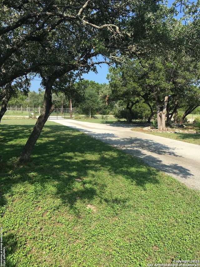 view of road