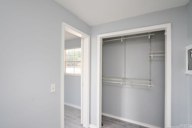 view of closet