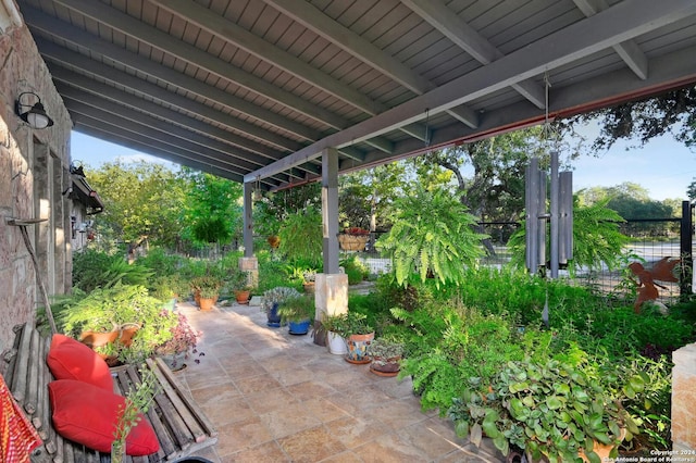 view of patio